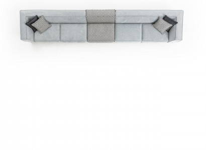 Big sofa couch 8-seater Italian XXL couches sofas furniture textile